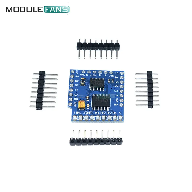 TB6612FNG для WeMos D1 mini I2C двойной модуль драйвера двигателя с последовательным