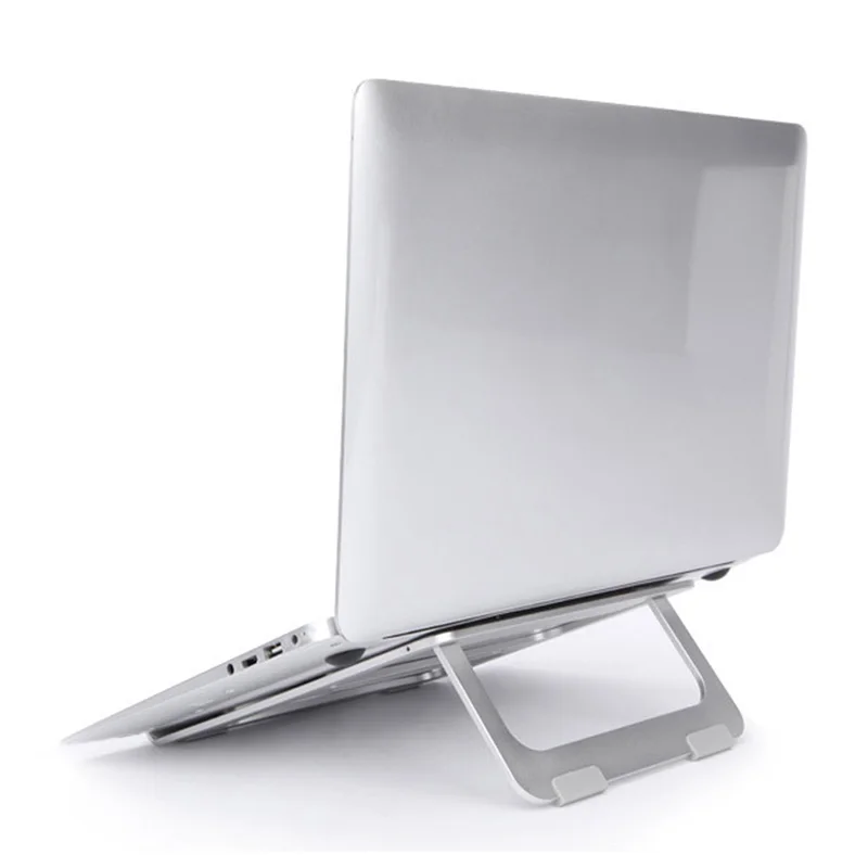 

Portable Aluminum Alloy Laptop Stand Foldable Adjustable Holder Rack for Desktop Tablet XJ66