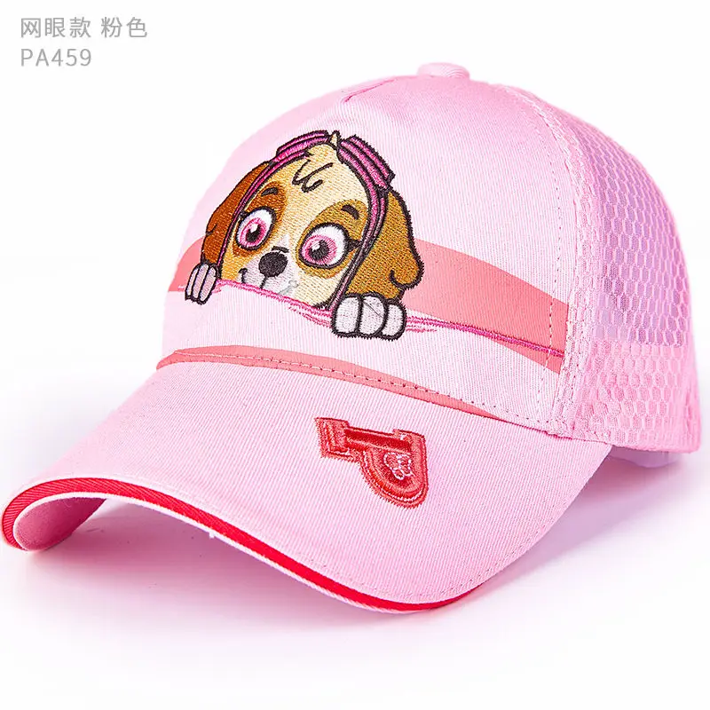 New Paw Patrol Hat Headdress Breathable Block The Sun Cool Summer Baseball Cap 3-10 Year Old Patrulla Canina Action Figures Gift