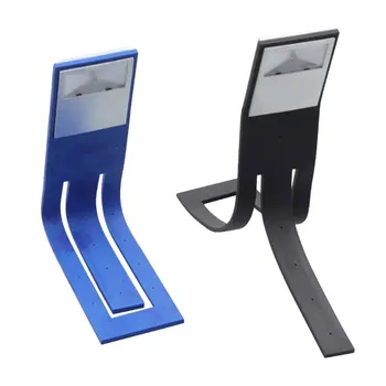 

Novetly 12V Flexible Portable White LED Clip-on Reading Book Light Lamp Random Color book light lampara de mesa