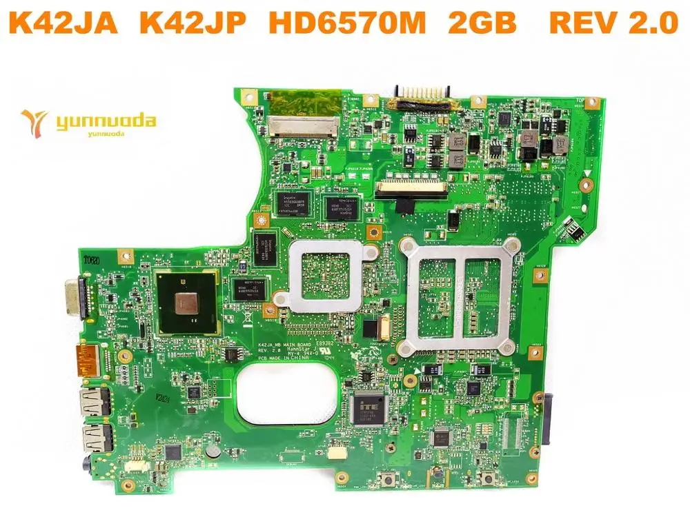 Оригинальная материнская плата для ноутбука ASUS K42JA K42JP HD6570M 2GB REV 2,0 протестированная хорошая