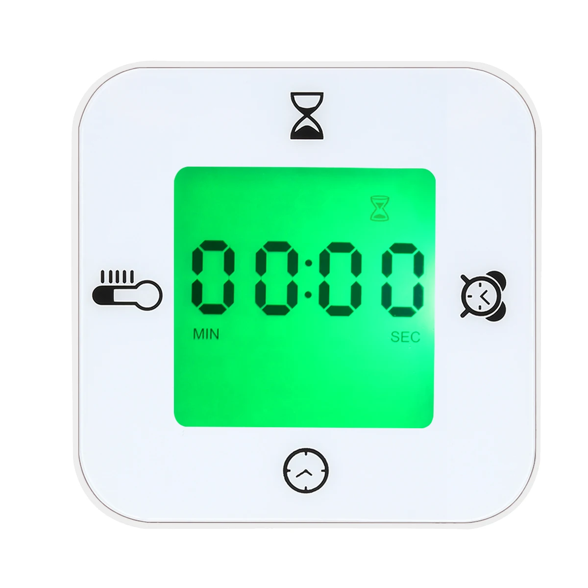4 IN 1 Rotating Clock Calendar & Count Down Timer Temperature 