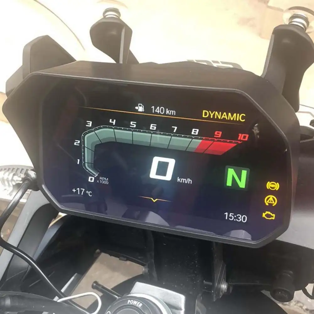 

6.5 Inches Motorcycle Instrument Sun Visor Meter Cover Guard High Quality Anti-glare Screen Guaranteed Display Readability