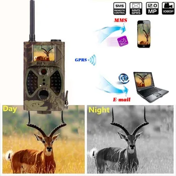 

Hunting ir camera 12mp 1080p infrared hunting motion camera gprs mms 2G hunting game camera trail hc300m