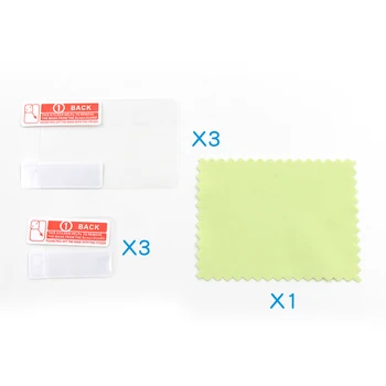 

TELESIN Ultra Clear 3pcs LCD Screen Protectors Covers + 3pcs Lens Protectors Film Pack of 6 for GoPro Hero 6 Hero5 Accessories