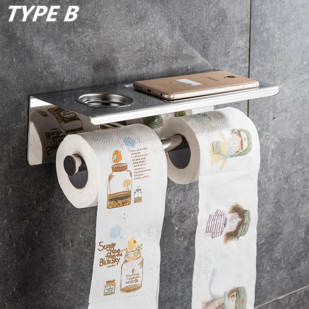 Stainless Steel Bathroom Shelf Luxury Cosmetic Storage Bathroom Shelf Holder Bathroom Accessories Best Price Mci11