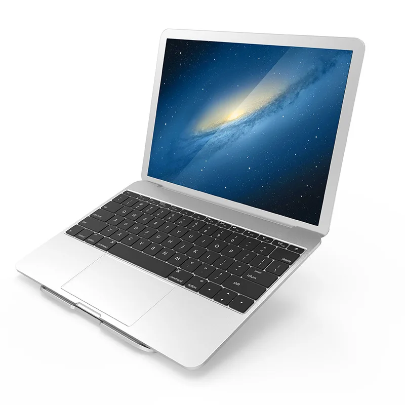  Foldable Laptop Stand Macbook Pro Aluminum Adjustable Desktop Tablet Holder Desk Table Mobile Phone