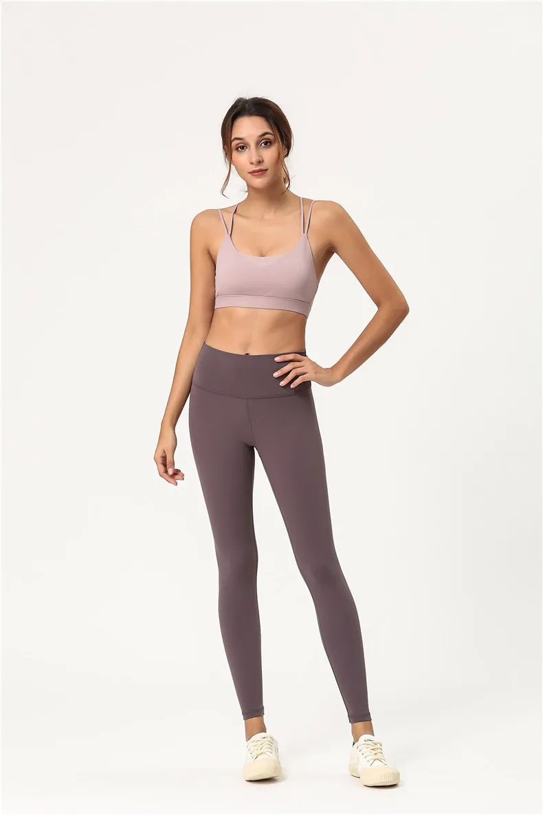 High-strength shock-proof sports underwear No steel ring yoga fitness bra