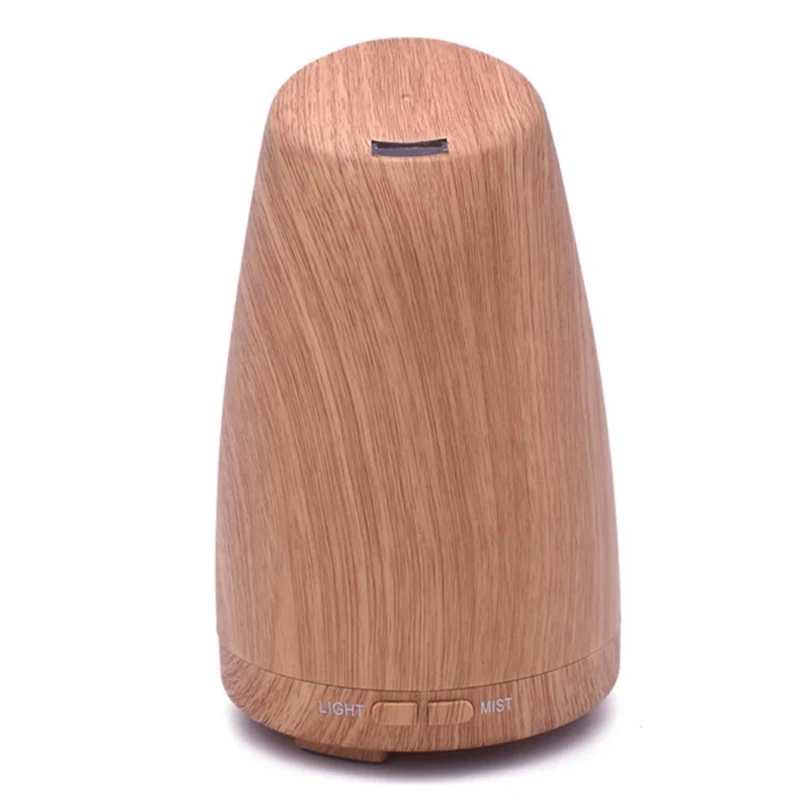 120ML Air Humidifier Ultrasonic Essential Oil Diffuser Aroma Negative  Mist Outlet Humidifier Electric Mist Maker wood For Home