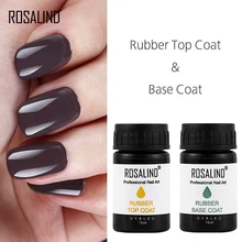 Розалинд 15 мл Топ и базовый слой геля Лаки гель лак для ногтей УФ полу постоянный наращивания ногтей Дизайн Soak off гель лак для маникюра