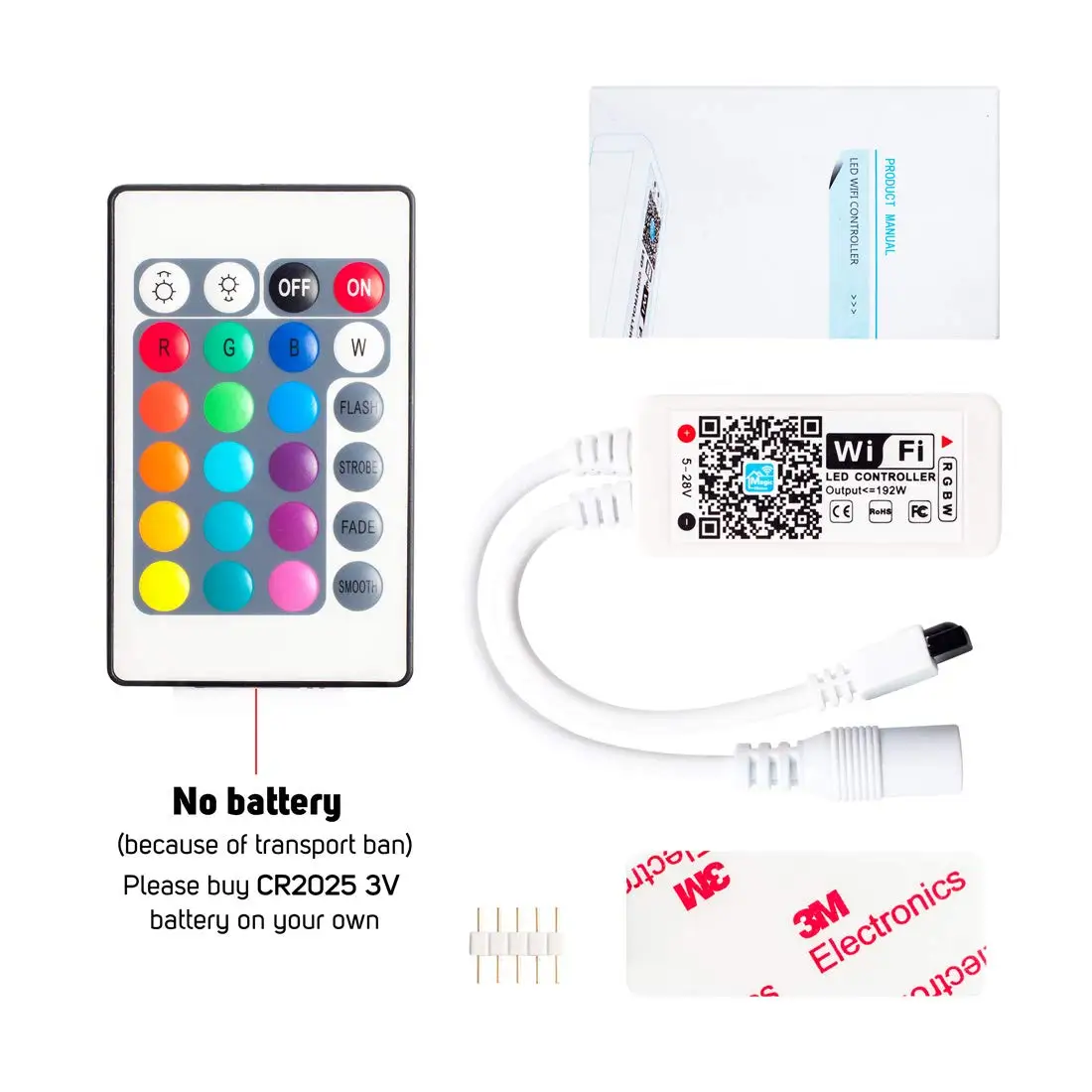 Светодиодная мини лампа WS2812B с Wi Fi контроллер 2835 5050 RGB RGBW полоса Bluetooth Alexa Google Phone Voice