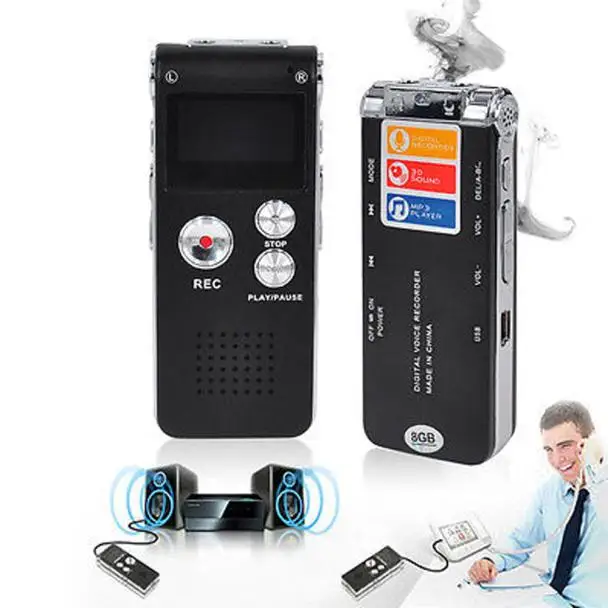 8 ГБ 16 ГБ 32 ГБ диктофон USB Встроенный микрофон MP3-плеер Диктофон Цифровой аудио интервью рекордер c0605