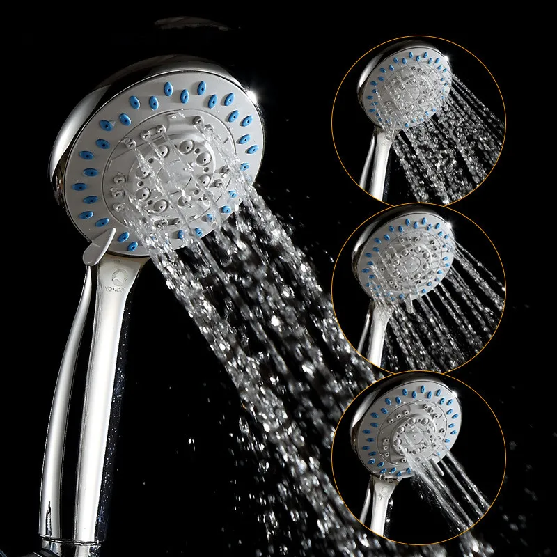 Three functions booster shower hand shower head Bathroom multi function