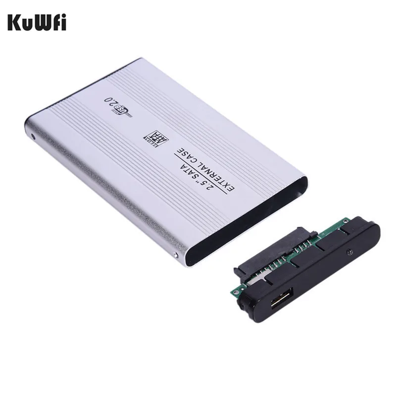 USB2.0 SATA HDD Enclosure  2.5 Inch HD BOX Hard Disk Cartridge Alloy ABS HDD Hard Case For Windows XP Vista Win7 Win8 Win10 OS