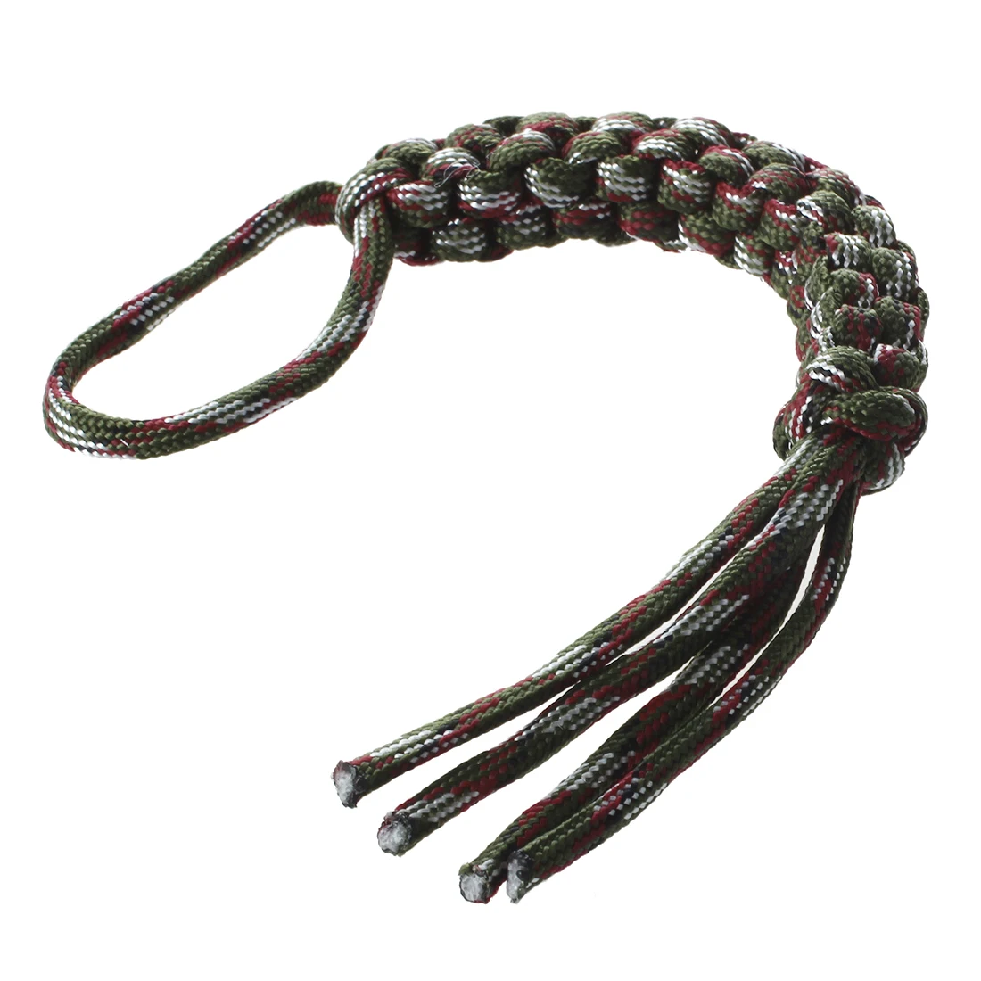 

Woodland Digital Camo Paracord Square Weave Knife Lanyard
