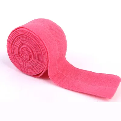 Watermelon red 2 метра 20 мм эластичная лента многоцветный спандекс эластичная лента шитье нижнее белье брюки бюстгальтер кружевная отделка пояс Одежда аксессуар - Цвет: Watermelon red