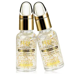 

Good 24k pure gold foil whitening moisturizing essence hyaluronic acid liquid cream free shipping Day Creams1pcs