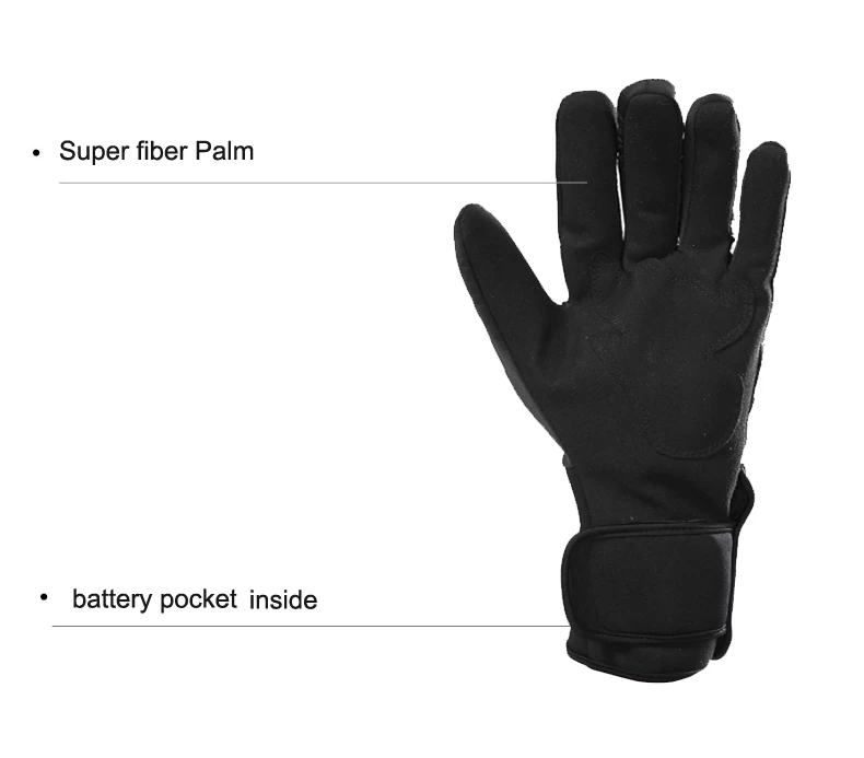 Battery Powered Outdoor Sports Gloves (4)