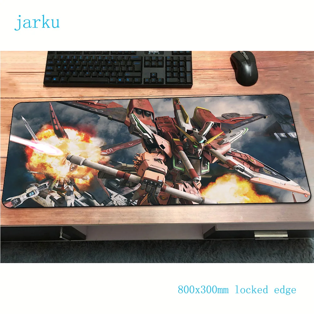 Коврик GUNDAM для мышки с аниме 800x300x2 мм игровой коврик мыши геймерский компьютера
