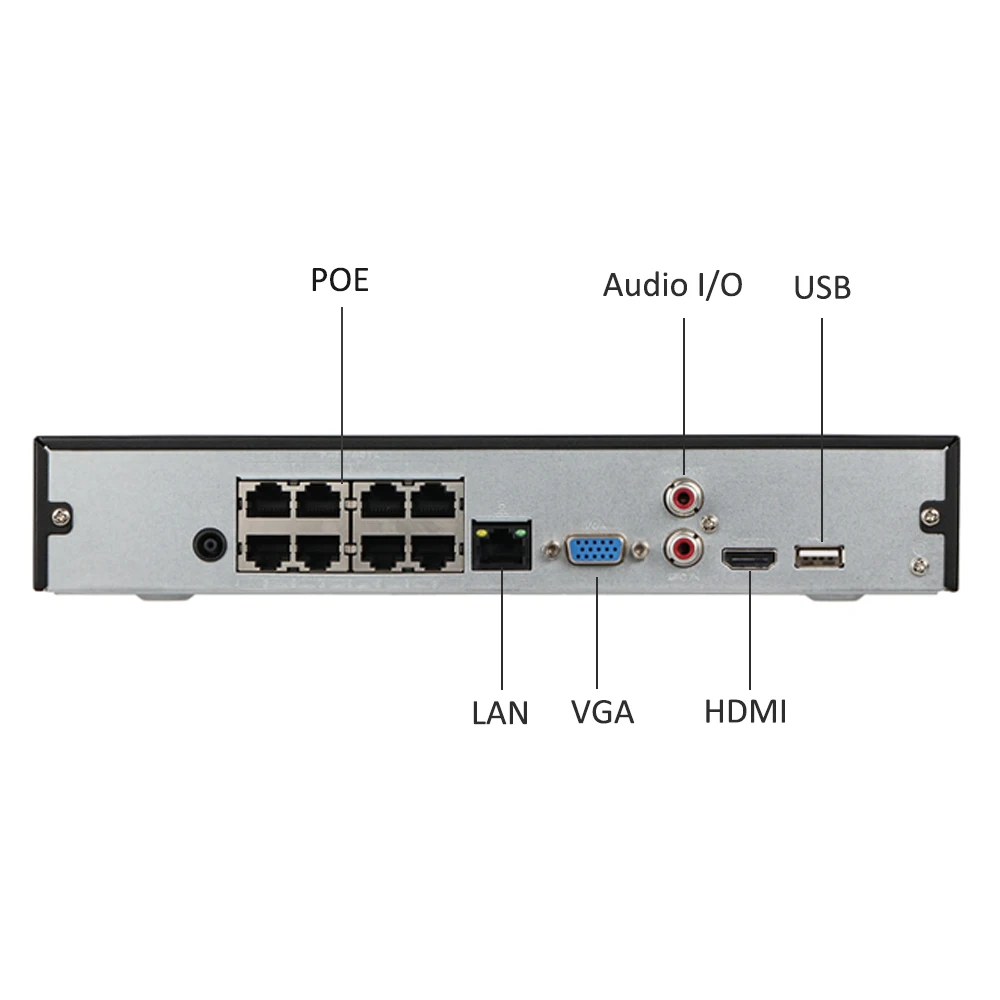 Dahua CCTV система безопасности комплект 4 шт. 6MP POE зум ip-камера IPC-HFW4631F-ZSA и 8POE 4K NVR NVR4208-8P-4KS2 видеонаблюдения