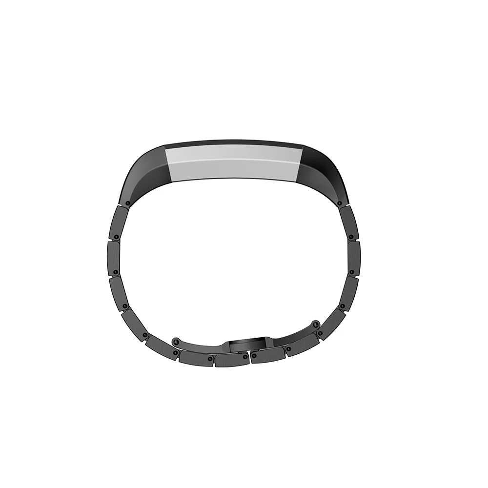 Ремешок для часов из нержавеющей стали для Fitbit Alta/Alta HR браслет с застежкой-бабочкой сменный ремешок для наручных часов высокого качества