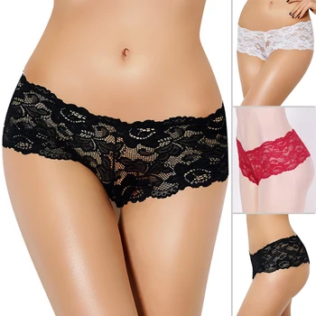 

Summer Thin Lace Panties Underwear Women See Through Comfortable Shorts Women Female Intimates Boxers Sexy Underwear Women New