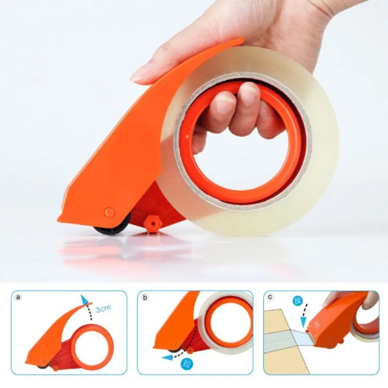 

Tape Dispenser Manual Sealing Device Tape Cutter Baler Carton Sealer Width 48mm Packager Cutting Machine DropShipping