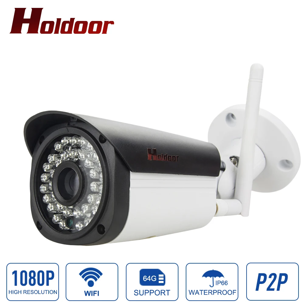 

2MP 1080P Outdoor IP66 Waterproof Bullet Surveillance Video IP Camera Wireless P2P ONVIF 2.0.4 Wifi 802.11b/g/n IP Camera