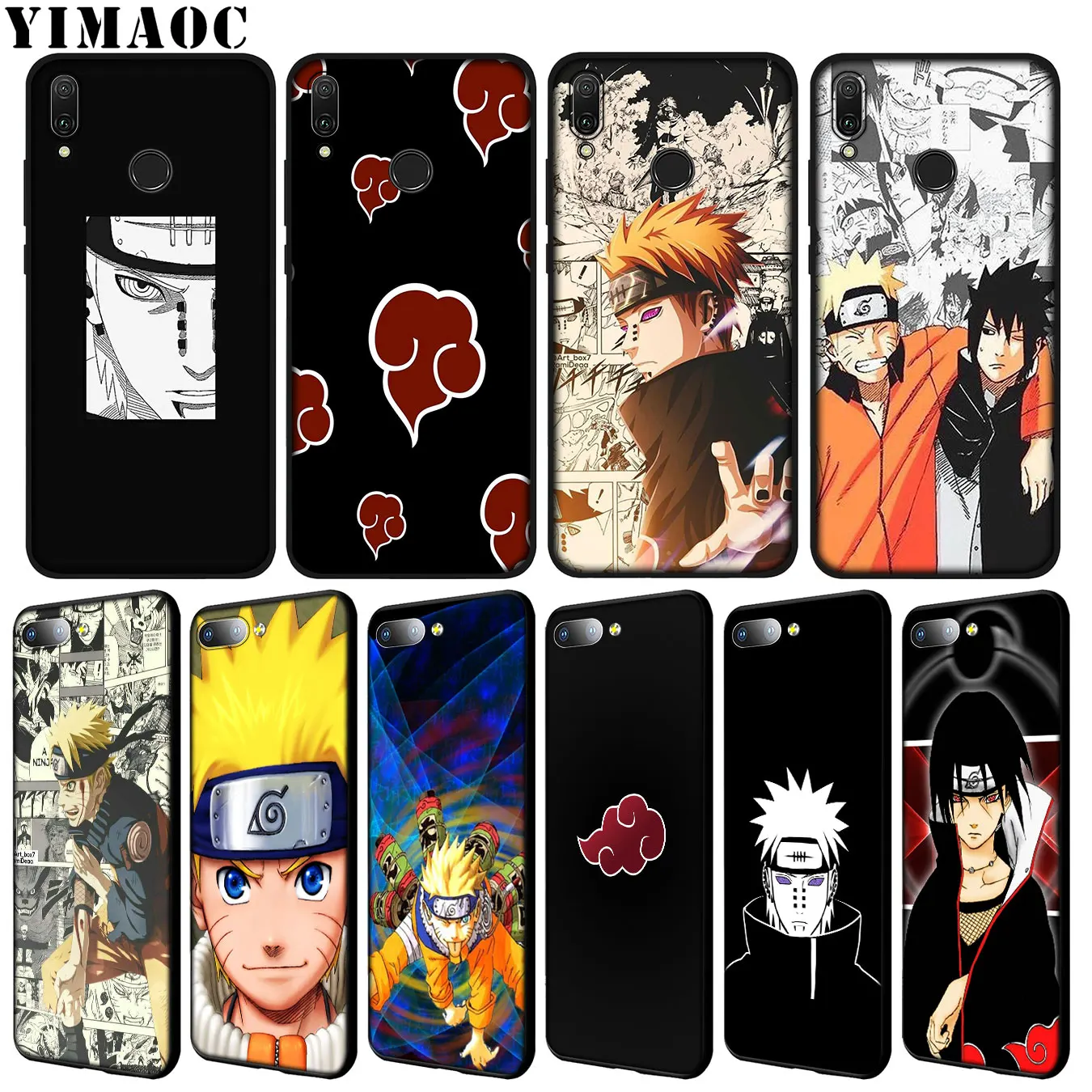 Чехол для Huawei YIMAOC Naruto Kakashi Guy NARUTO мягкий чехол Y9 Y7 Y6 Prime 2019 Honor 20 8C 8X 8 9 9X 10 Lite 7C 7X 7A Pro |