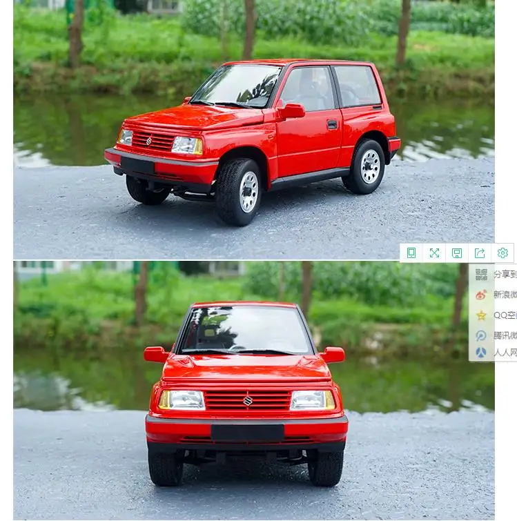 Модели автомобилей Suzuki Vitara Escudo из сплава 1:18 коллекция с высокой имитацией и