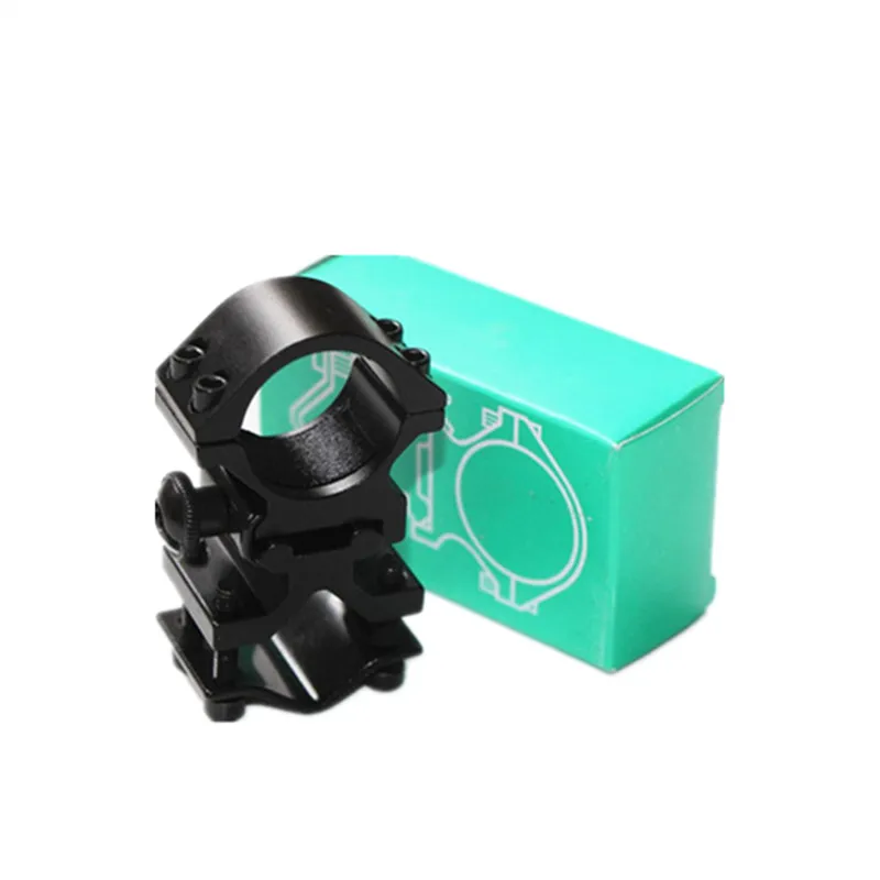 

Metal Rail Clip 25mm Ring Gun Mount Tactical Flashlight Laser Torch Bracket For 501B C8 Hunting Flash Light
