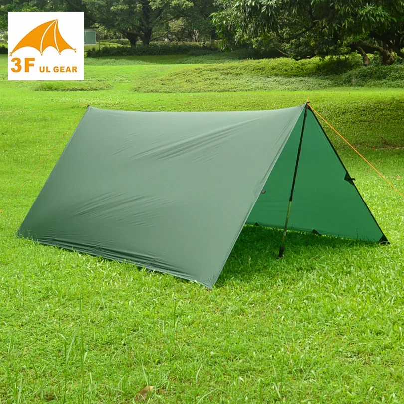 3F ul Gear Silver Coating Anti UV Ultralight Sun Shelter Beach Tent