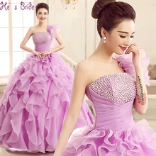 Платье для выпускного вечера, фиолетовое, на одно плечо, для невесты, из бисера, Многоуровневое, элегантное, бальные платья, длина до пола, длинное, официальное, vestido de festa