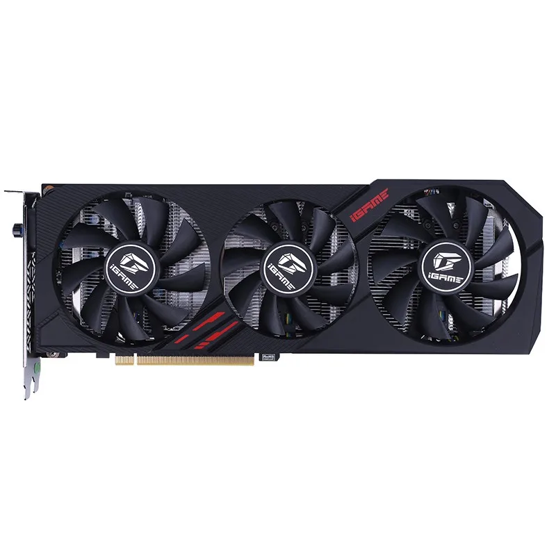 Красочная видеокарта NVIDIA GeForce RTX 2060 iGame Ultra Gaming видеокарта 6 ГБ GDDR6 192 бит DP+ HDMI+ DVI OC Clock 1710 МГц RGB