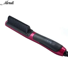 De Pelo Fast Hair Straightening Irons Brushes Combs Escova Alisadora Electric Brush Hair Straightener Comb Cepillo Alisador