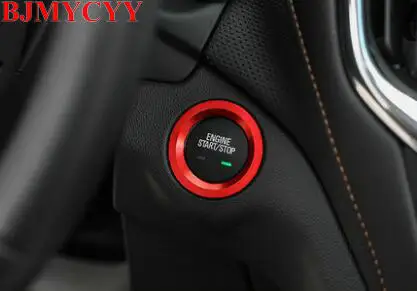 BJMYCYY 1 шт. ключ для автоматического запуска металлический декоративный круг Chevrolet
