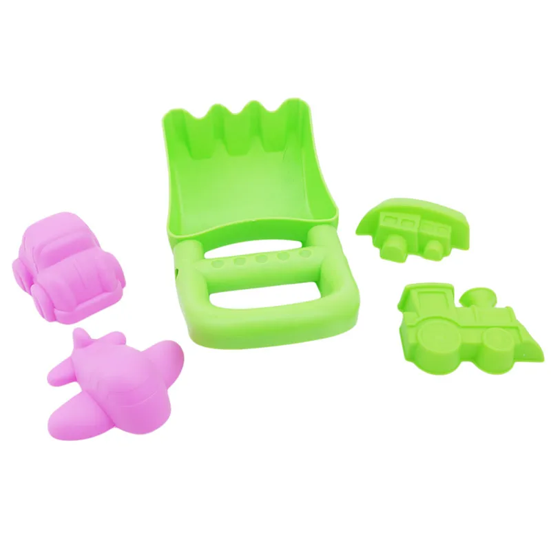 Пляжные игрушки песочные детские пляжные игрушки Лопата грабли водные инструменты пляжные игрушки для детей - Цвет: 778025