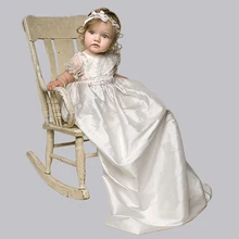 2016 New Arrival White and To the Length of the New Birthday Baby Dress Baby Girl Christening Gowns Baby Girl Baptism Dresses цена 2016 New Arrival White and To the Length of the New Birthday Baby Dress Baby Girl Christening Gowns Baby Girl Baptism Dresses цены онлайн