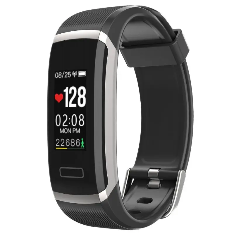 

GT101 Color Screen Smart Wristband Heart Rate Monitoring Motion Tracking for Android / iPhone Smart Bracelet Watch Band