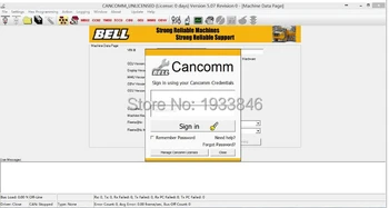 

Bell Canncom Diagnostic
