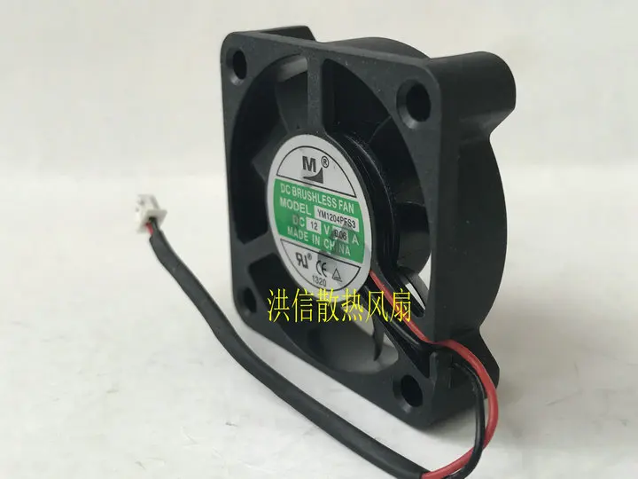 2 проводной серверный квадратный вентилятор Huaxia Hengtai YM1204PFS3 DC 12 В 0 06a 40x40x10