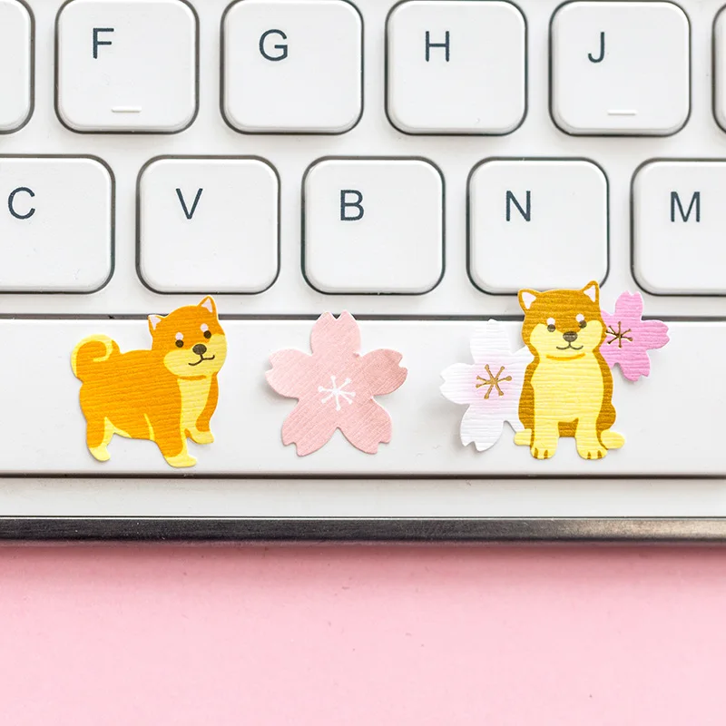 20 упаковок/партия Kawaii Sakura Cat Adhensive DIY декоративные наклейки альбом-ежедневник декор для телефона для бутылок этикетка-наклейка