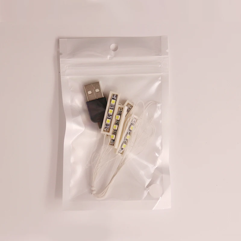 Led Light Set For Lego Building Block City Street 4 in 1 set LED light battery box USB For lego pin Creator House DIY Toys     (8)