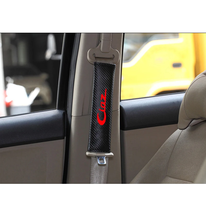 PU модная Накладка для ремня безопасности автомобиля автомобильный ремень безопасности Наплечные накладки для Suzuki Ciaz