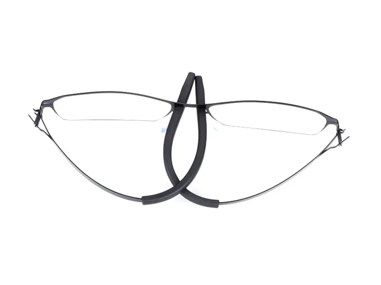Ультра-светильник без винтовой оправы для очков, мужские Ультра-тонкие креативные оправы для очков, мужские фирменные индивидуальные очки для близорукости