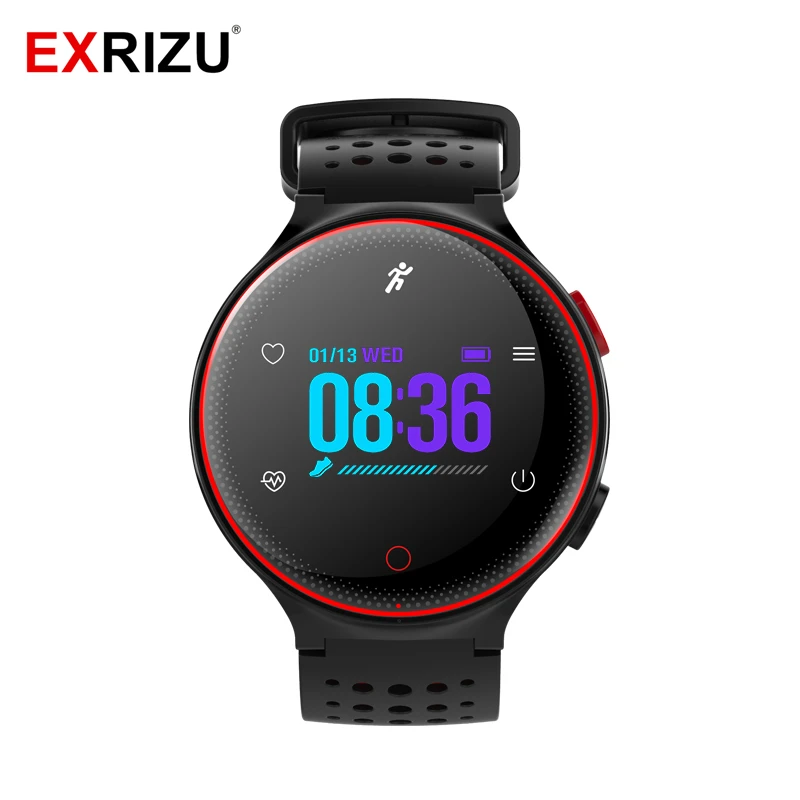 

EXRIZU X2+ Smart Watch Sport Band Bluetooth Smart Bracelet Waterproof IP68 Blood Pressure Heart Rate Sleep Monitor Wristband