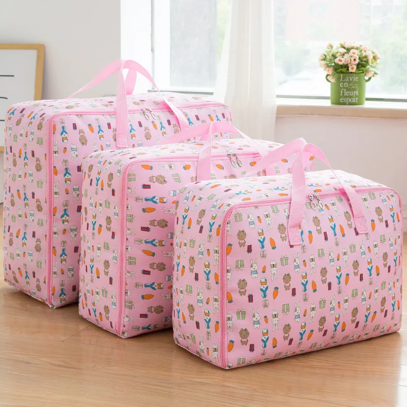 Tanie Nowe wodoodporne przenośne torby na ubrania organizator do torby składany organizer do szafy na poduszkę kołdra kocyk do okrywania organizator do torby