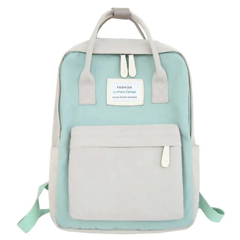 

Fashion Lady Backpack Waterproof Canvas Travel Backpack Girls Bag
