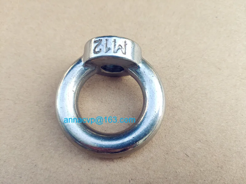 lifting eye nuts and eyebolts stainless steel ring eye bolt ring nut  (3)