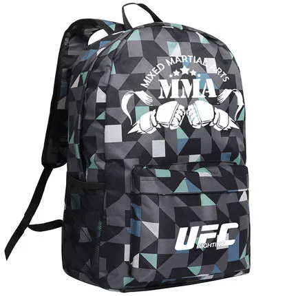 ММА рюкзак коробка ing плеча UFC памяти рюкзак на подарок для друзей модная сумка - Цвет: 2